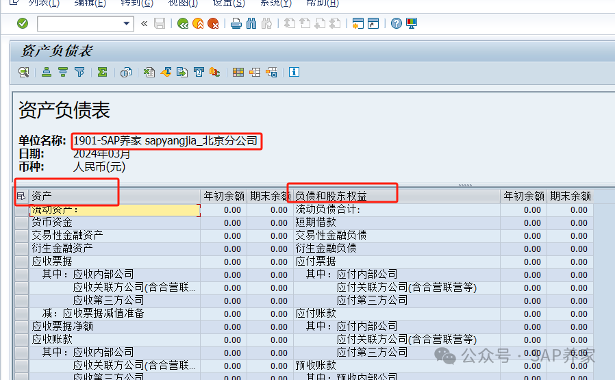 SAP 资产负债表设计逻辑 - 封面图