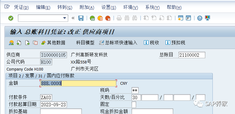 SAP 备选统御科目是啥 - 封面图