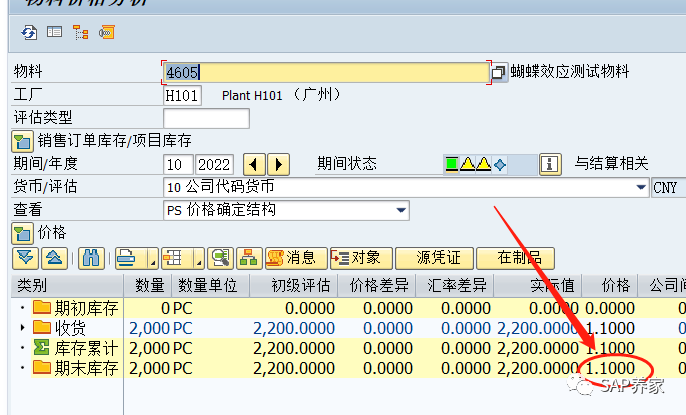 SAP 蝴蝶效应库存金额突然增加3千万 - 封面图
