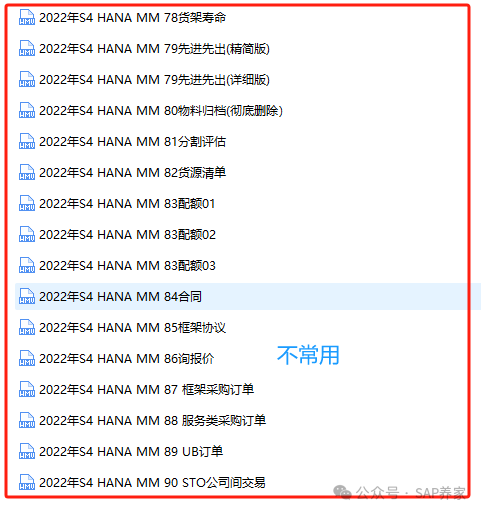 2022年 SAPS4HANAMM 全套不断更新 - 封面图