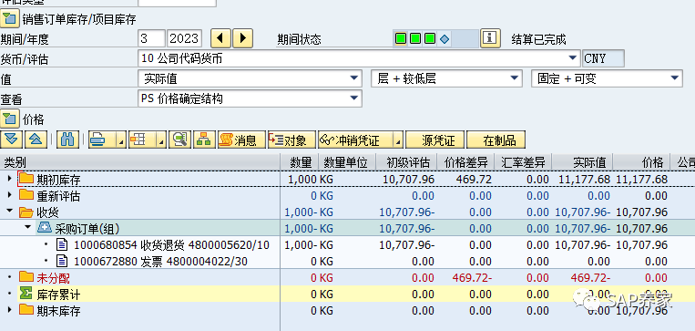 SAP 物料分类账未分摊差异01 - 封面图