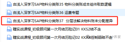 SAPFICO 分层法解决物料账差异 - 封面图