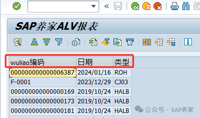 ABAPALV 报表 - 封面图