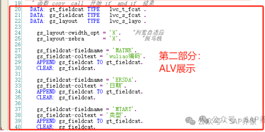 ABAPALV 报表 - 封面图