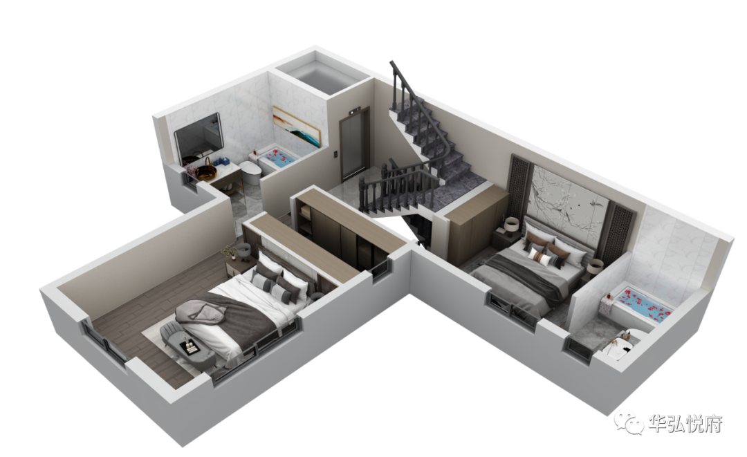 悅府中式合院戶型推薦