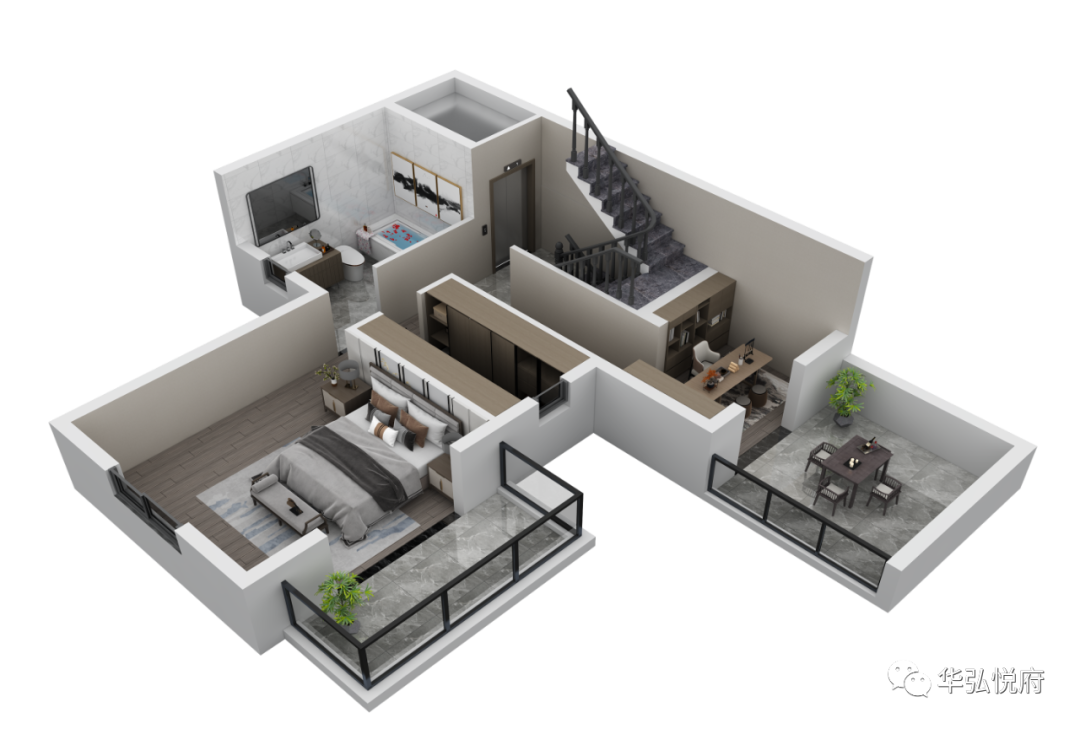 悅府中式合院戶型推薦