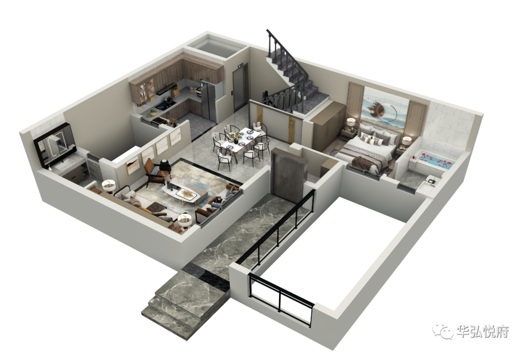 悅府中式合院戶型推薦