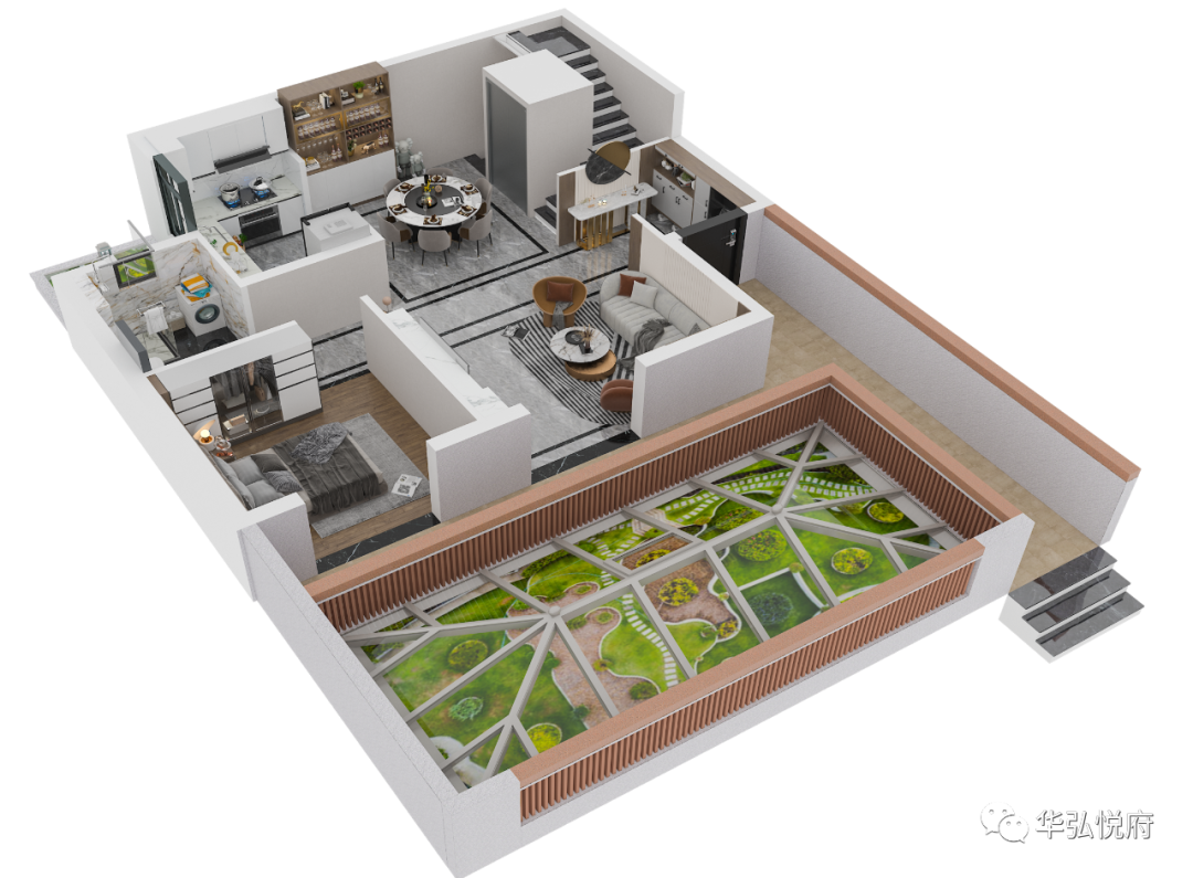 悅府中式合院戶型推薦