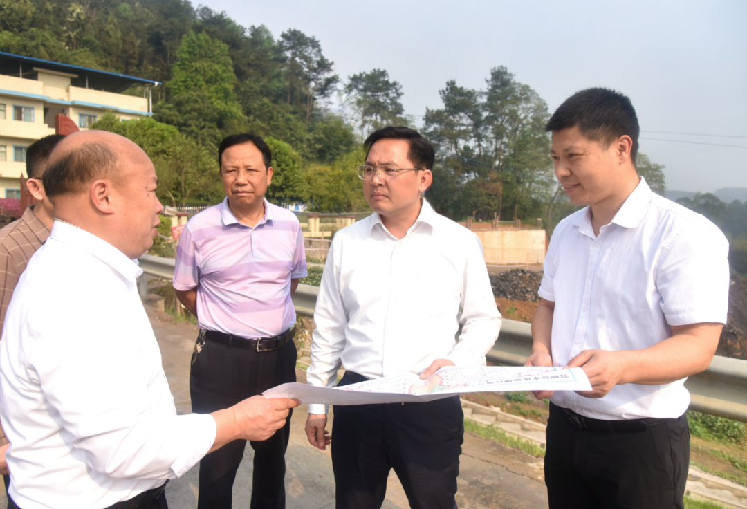 薛海源到部分乡镇开展防汛和清明节前森林防灭火及安全生产检查工作