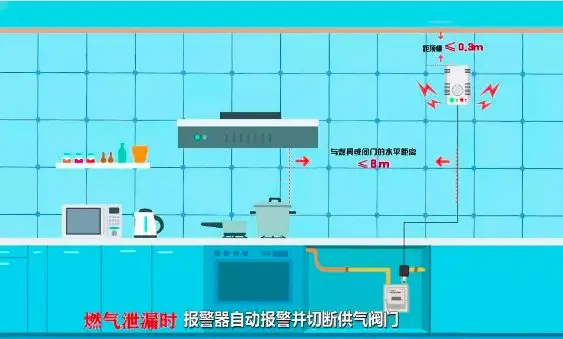 【泰燃科普】厨房天然气常识——用气设施安装使用要求 