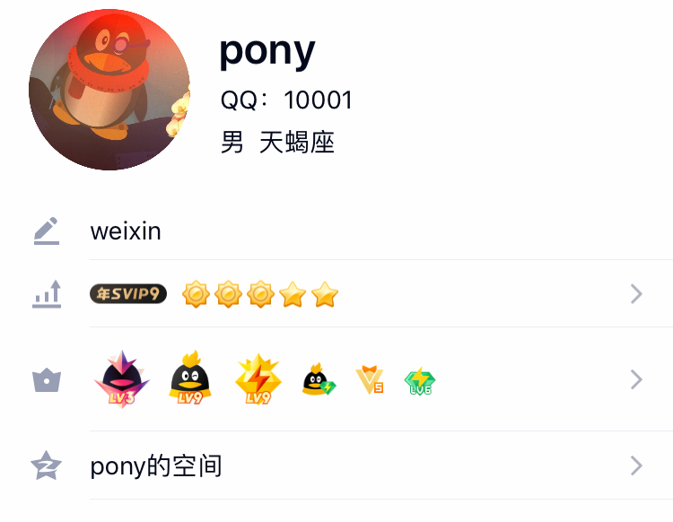 最近网上流传这样一条段子:qq 号等级最高的竟然不是马化腾!