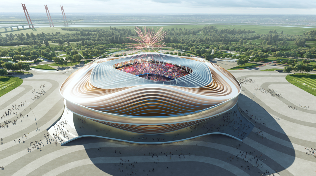 集团受委托建设的黄河体育中心足球场设计完成超限审查