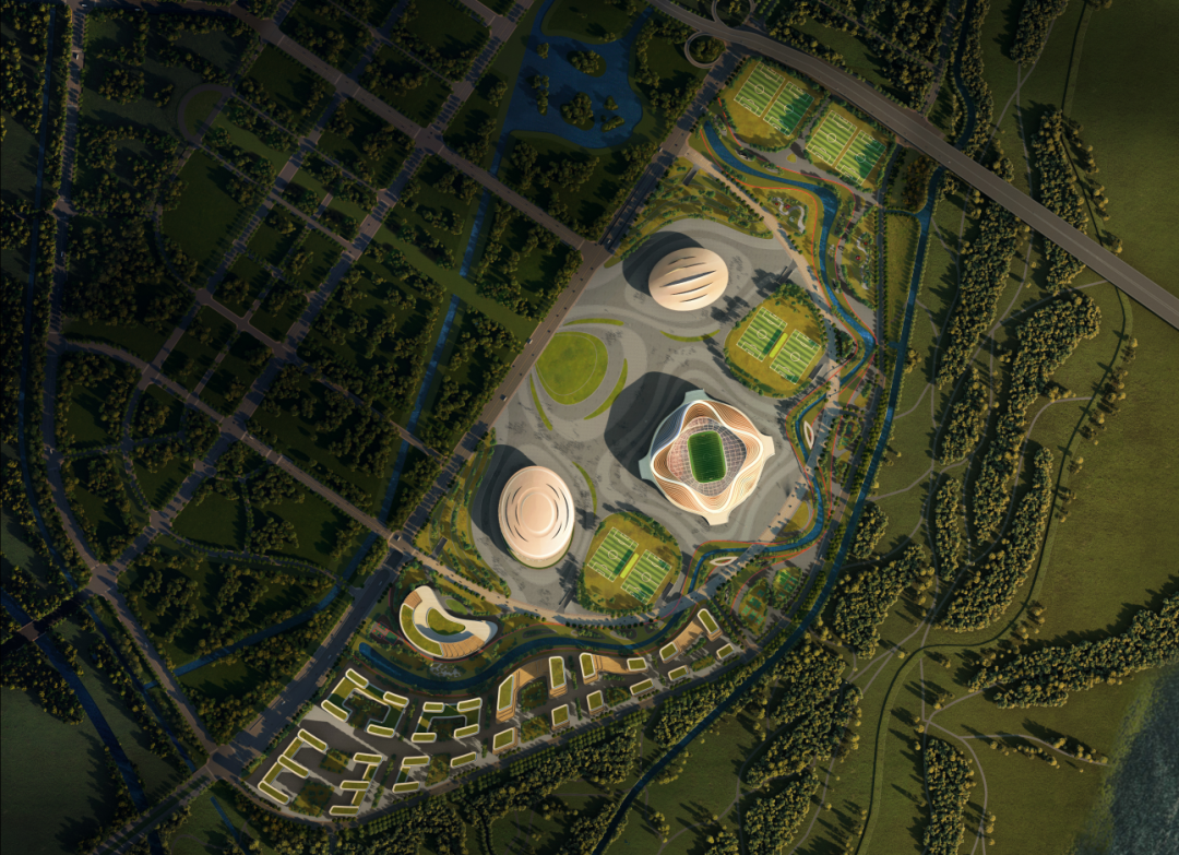 集团受委托建设的黄河体育中心足球场设计完成超限审查