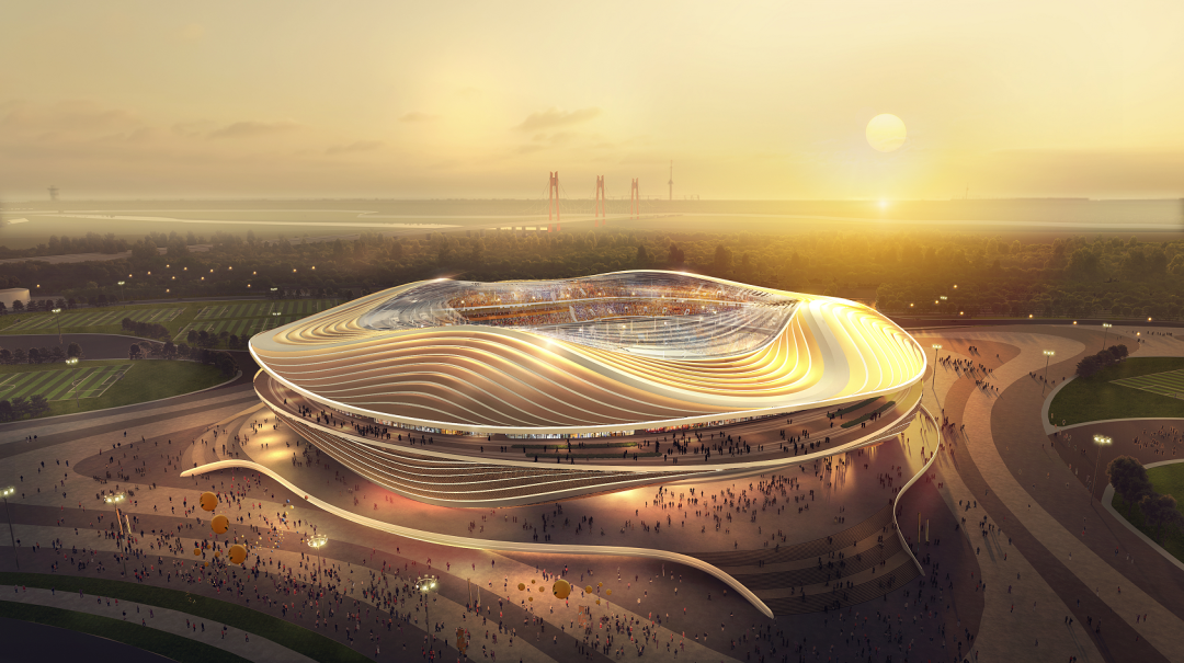 集团受委托建设的黄河体育中心足球场设计完成超限审查