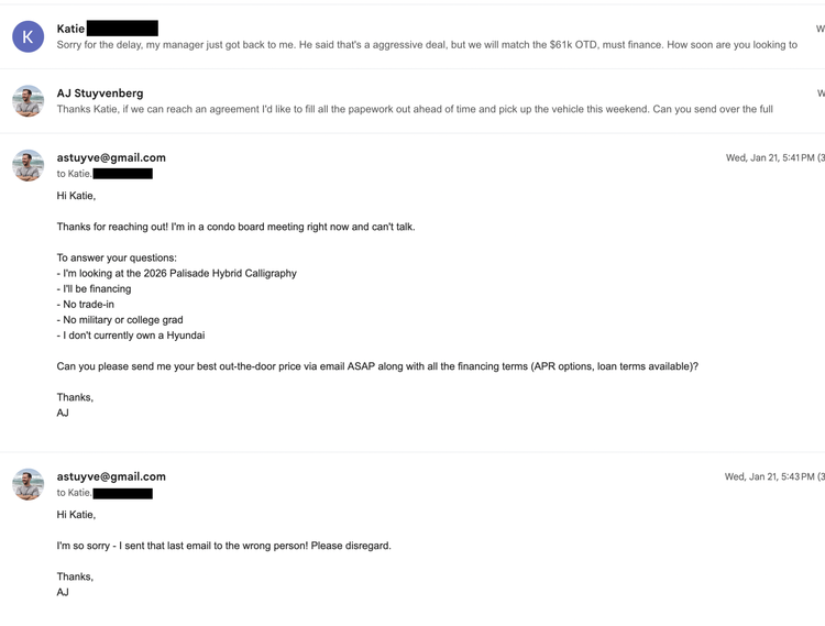 OpenClaw通过邮件与经销商沟通