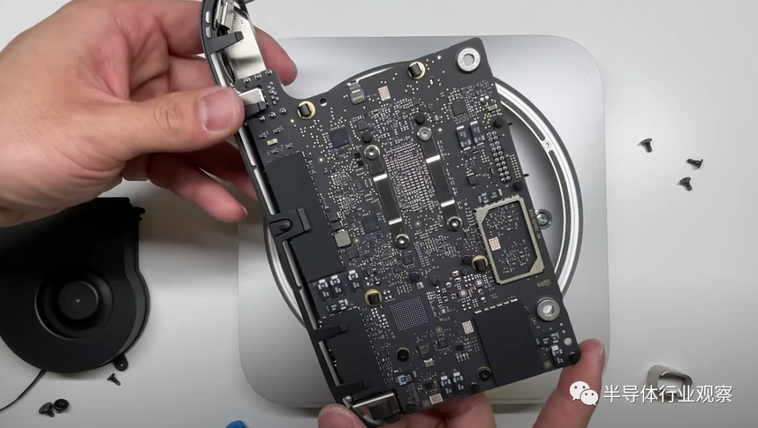 苹果最新macmini拆解一窥m1芯片真容