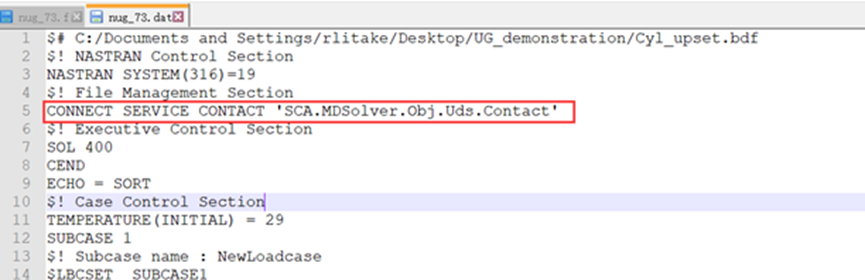 MSC Nastran用户子程序功能的使用方法的图3