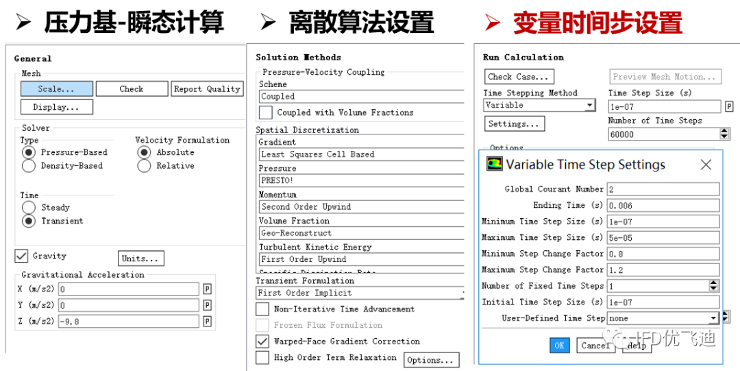 FLUENT喷嘴射流雾化过程仿真的图15