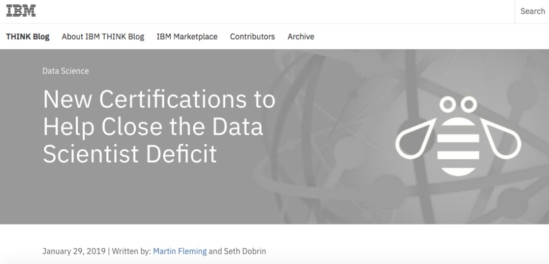 IBM要向全球認證數據科學家了！這個崗位要井噴…… 科技 第2張