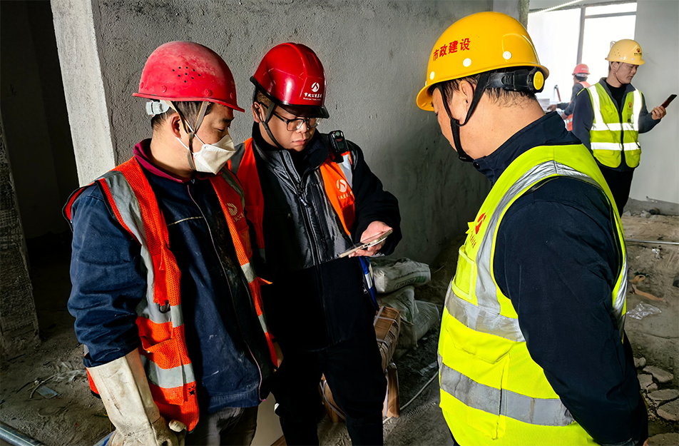 南昌市政建设集团有限公司开展岁末年初安全大检查