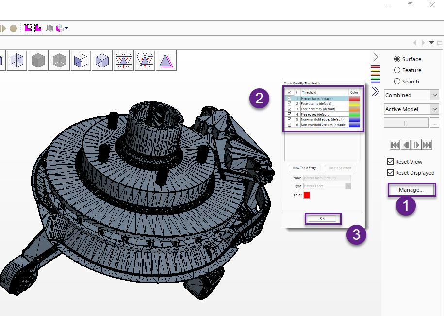 STAR-CCM+模型修补之网格修复功能的图5