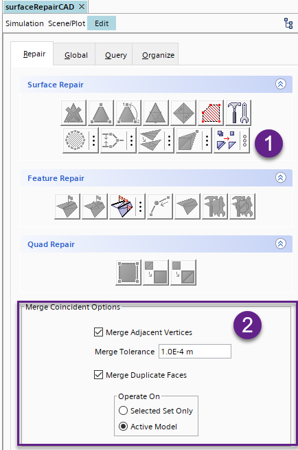 STAR-CCM+模型修补之网格修复功能的图8