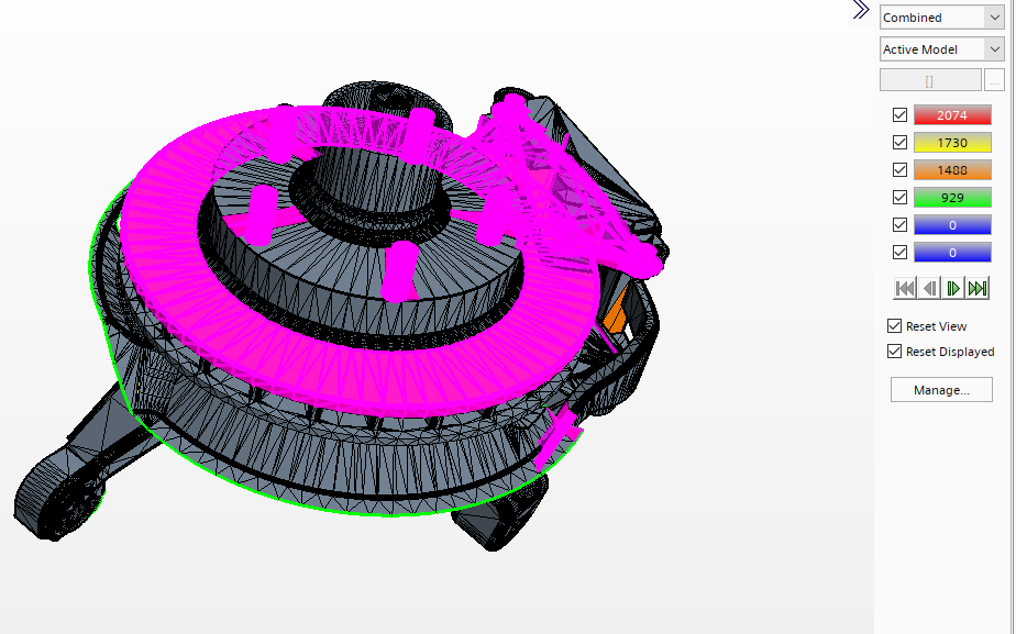 STAR-CCM+模型修补之网格修复功能的图7
