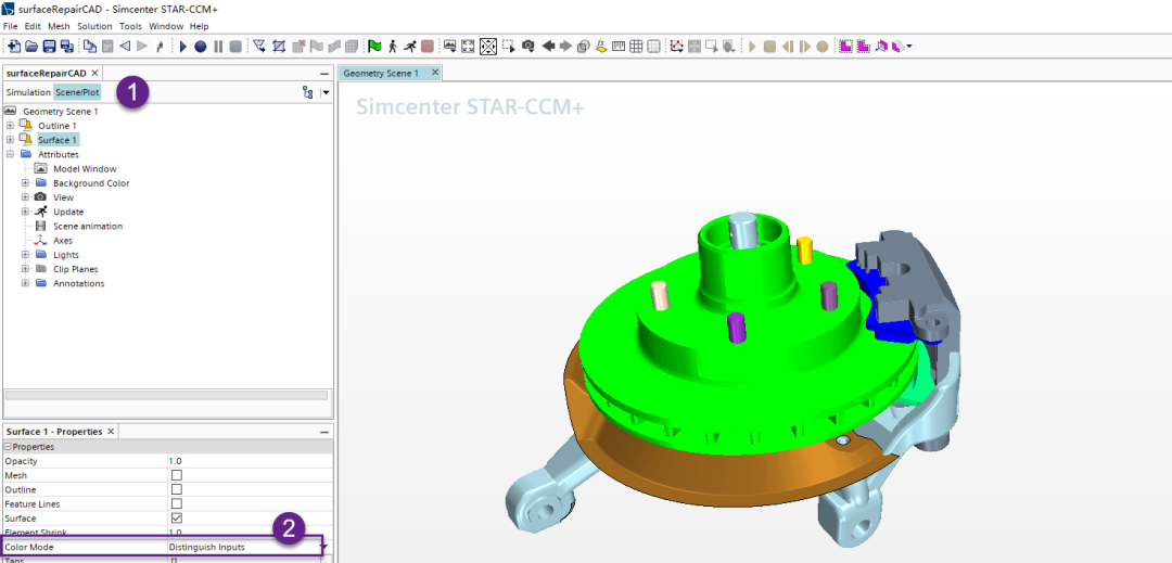 STAR-CCM+模型修补之网格修复功能的图3