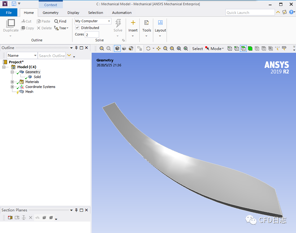 ANSYS CFX 压缩机仿真-离心压缩机叶轮的图12