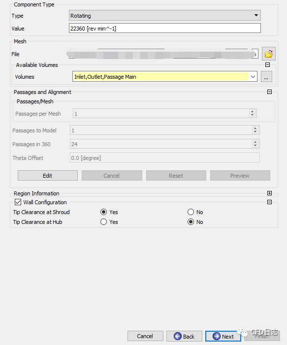 ANSYS CFX 压缩机仿真-离心压缩机叶轮的图17