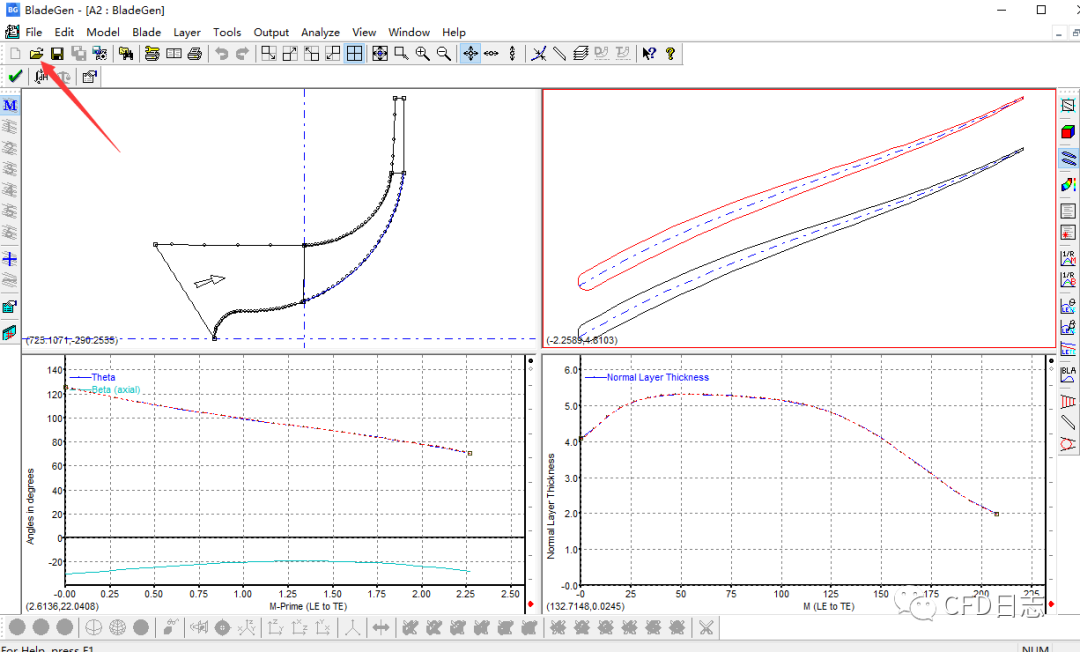 ANSYS CFX 压缩机仿真-离心压缩机叶轮的图3