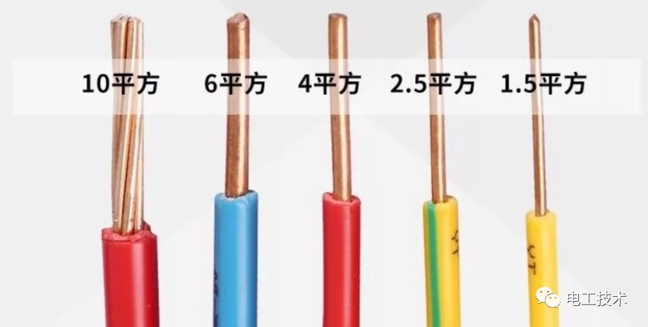 1，1.5，2.5，4，6平方电线的载流量是多少？老电工列个表送给你的图2