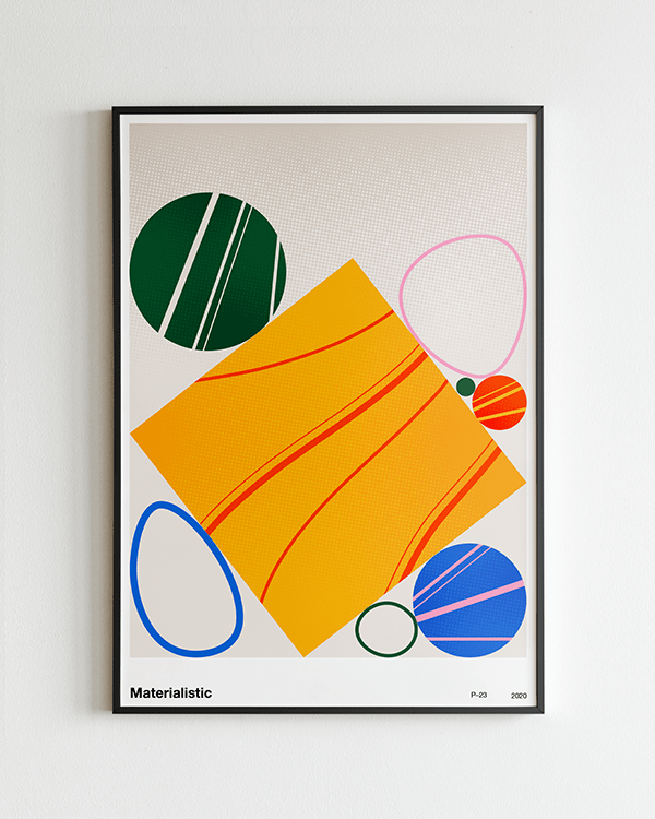 这位荷兰设计师擅长对比色和基本形状的设计应用