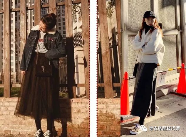 大衣搭配：放過羽絨服吧！2019年大衣+裙子才是王炸cp！想不美都難！ 時尚 第19張