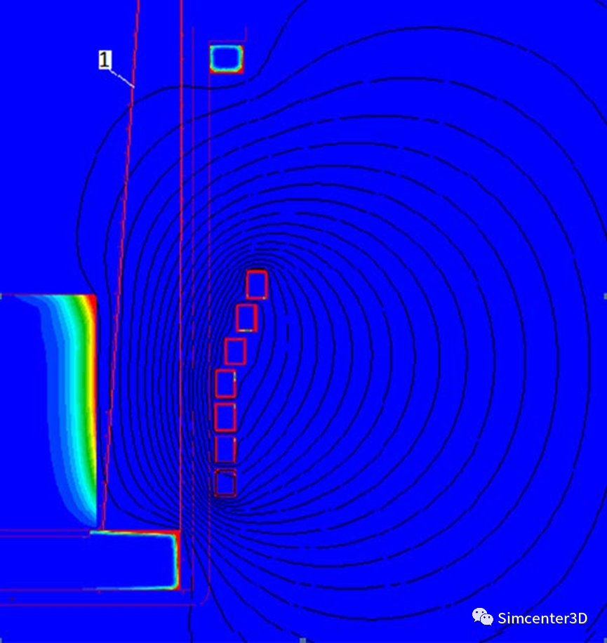 Simcenter MAGNET 电磁感应加热应用——感应炉中的电磁悬浮的图2
