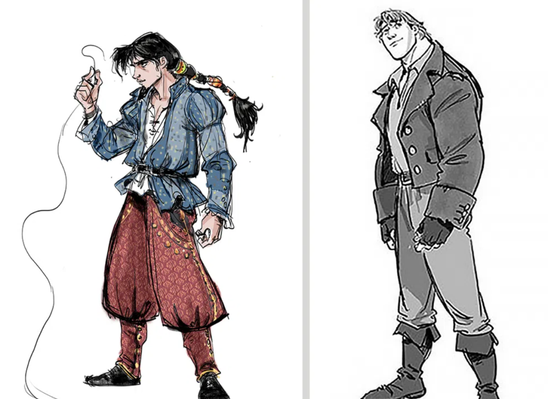 从概念草图到大银幕这些迪士尼角色演变你绝对意想不到