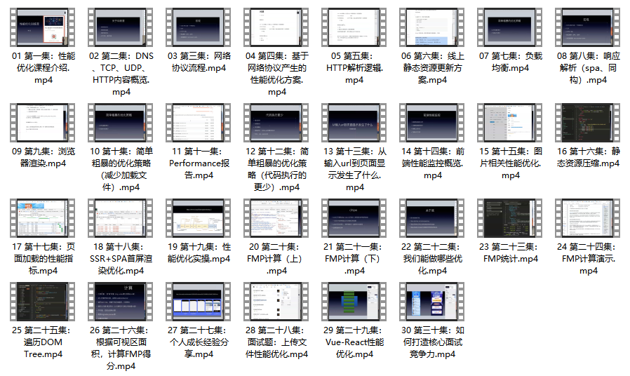 让你页面速度飞起来的前端性能优化方案