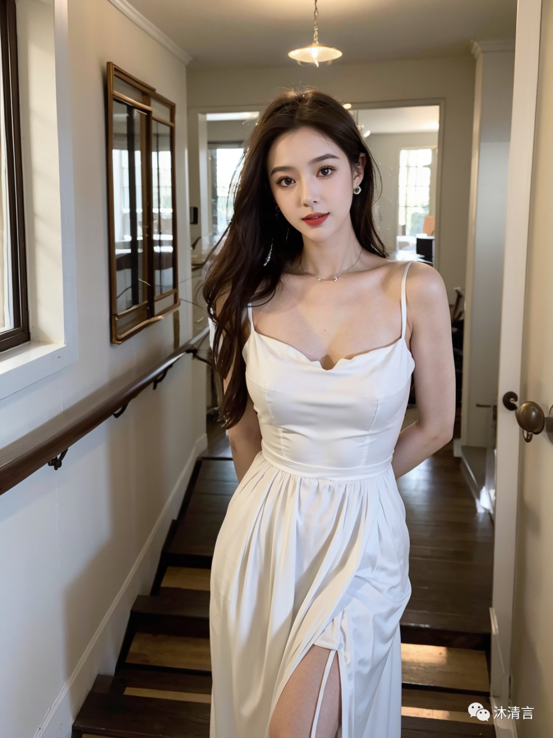 AI绘画美女 _ 数字艺术之旅