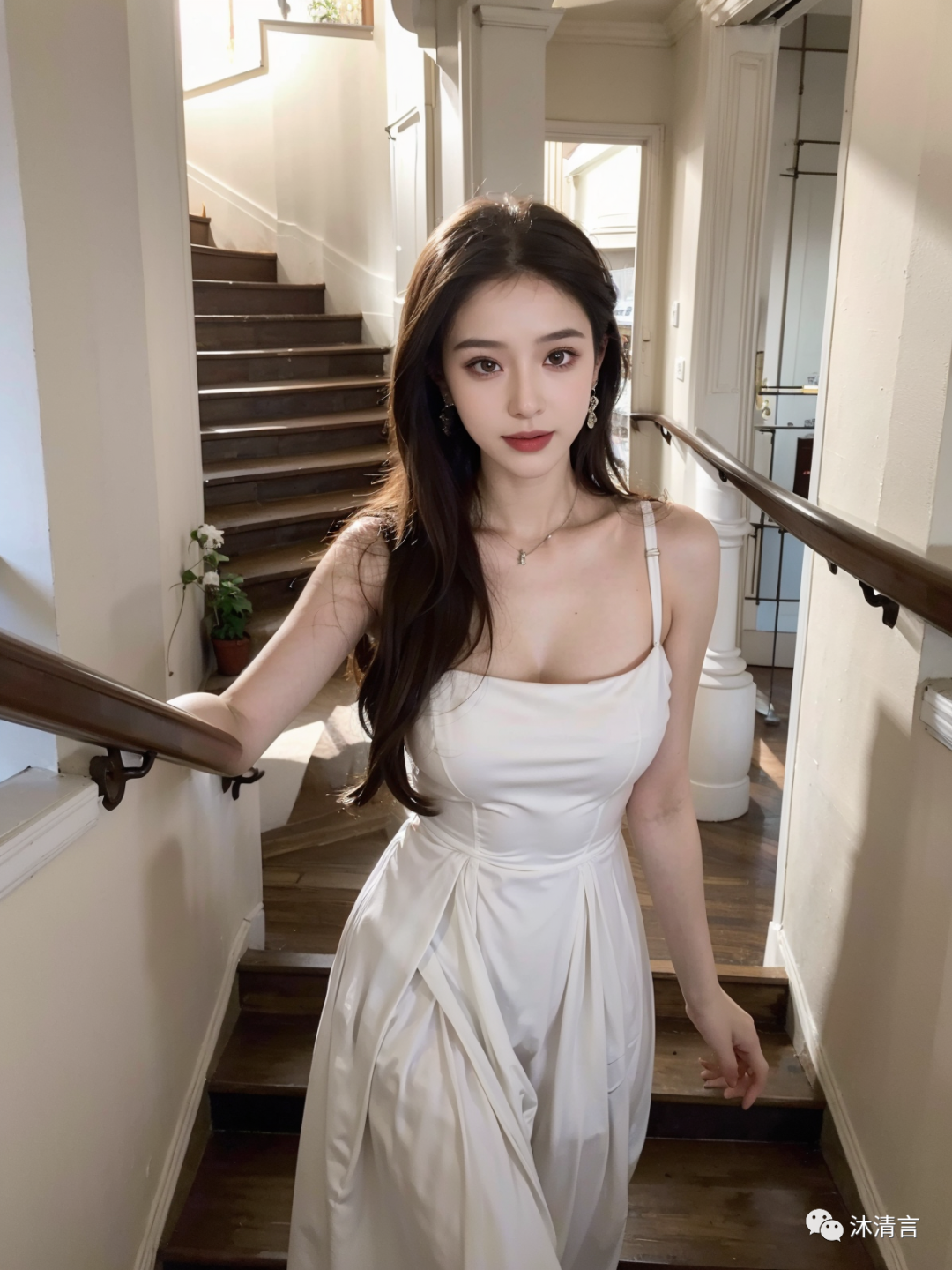 AI绘画美女 _ 数字艺术之旅