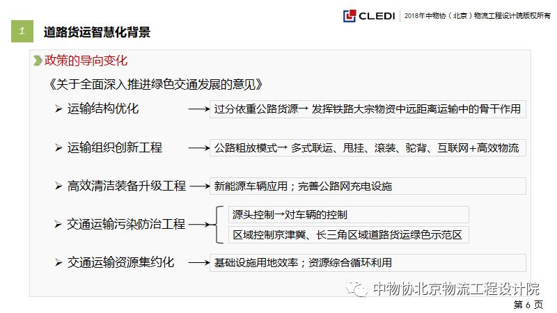 秦璐：道路货运智慧化的方向和途径