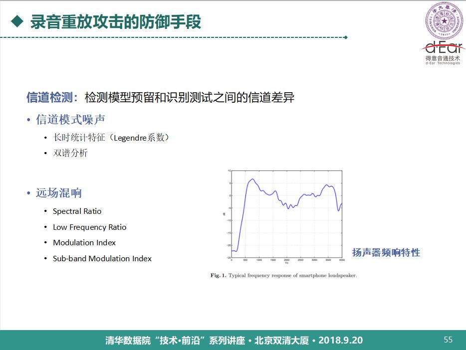 清華大學鄭方：語音技術用於身份認證的理論與實踐