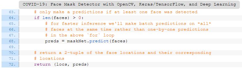 COVID-19：利用Opencv, Keras/Tensorflow和深度學習進行口罩檢測