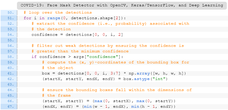 COVID-19：利用Opencv, Keras/Tensorflow和深度學習進行口罩檢測