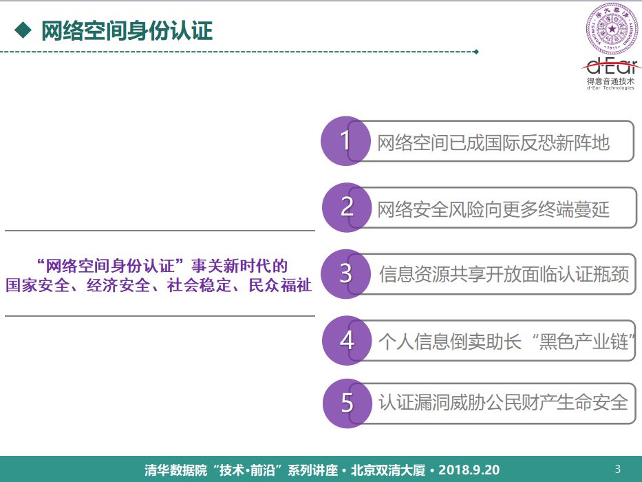 清華大學鄭方：語音技術用於身份認證的理論與實踐