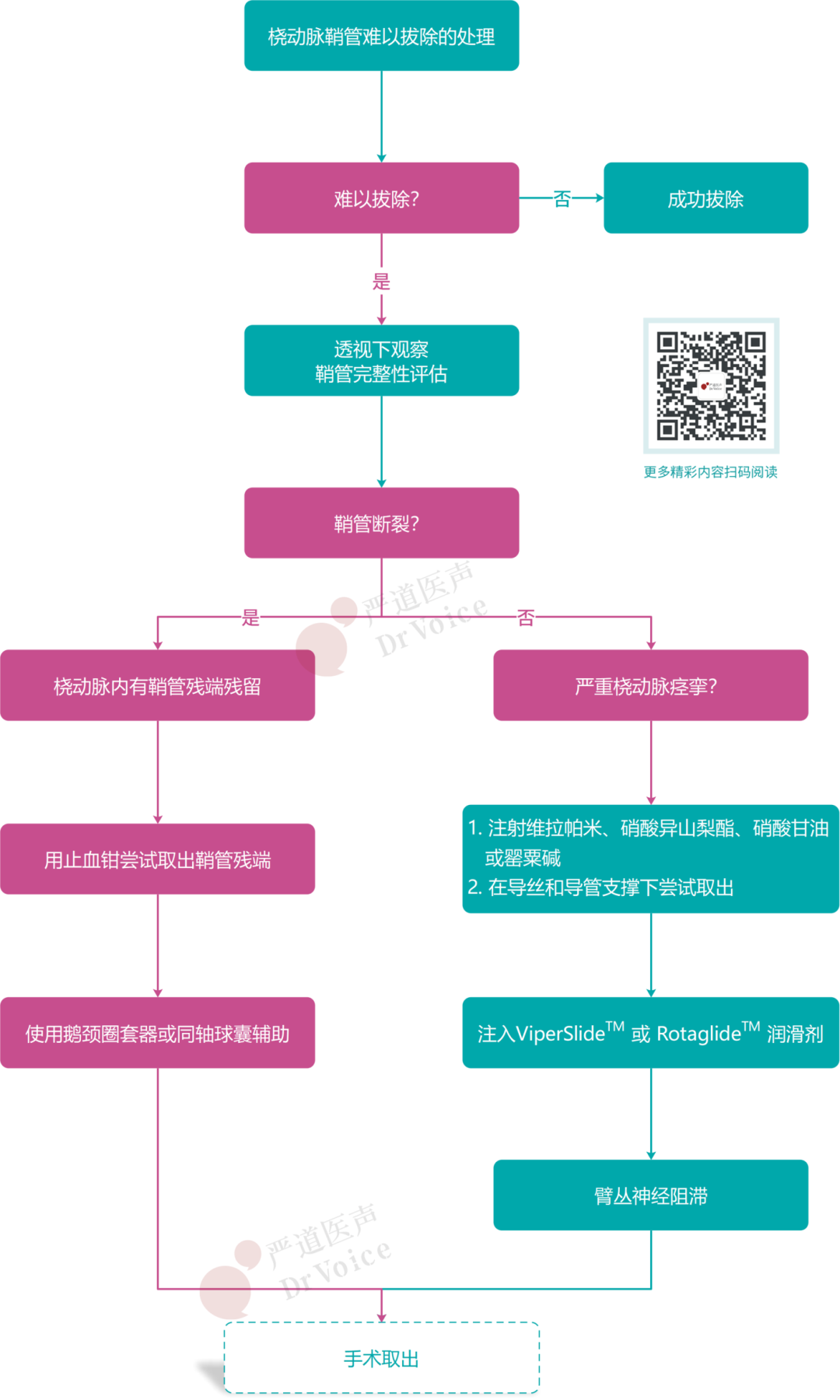 桡动脉鞘怎么读桡动脉鞘管拔不出来怎么办？（文后附精美秘籍彩图）_https://www.jmylbn.com_新闻资讯_第7张
