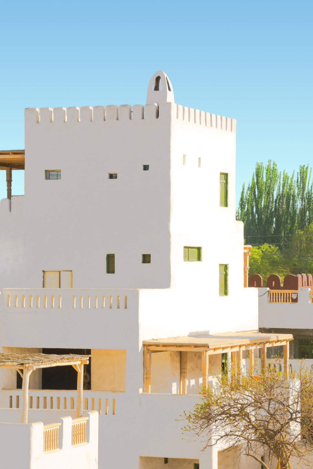 阿以旺民居为主那些错落有致的白色房屋构成令人心动的美感自然天地的