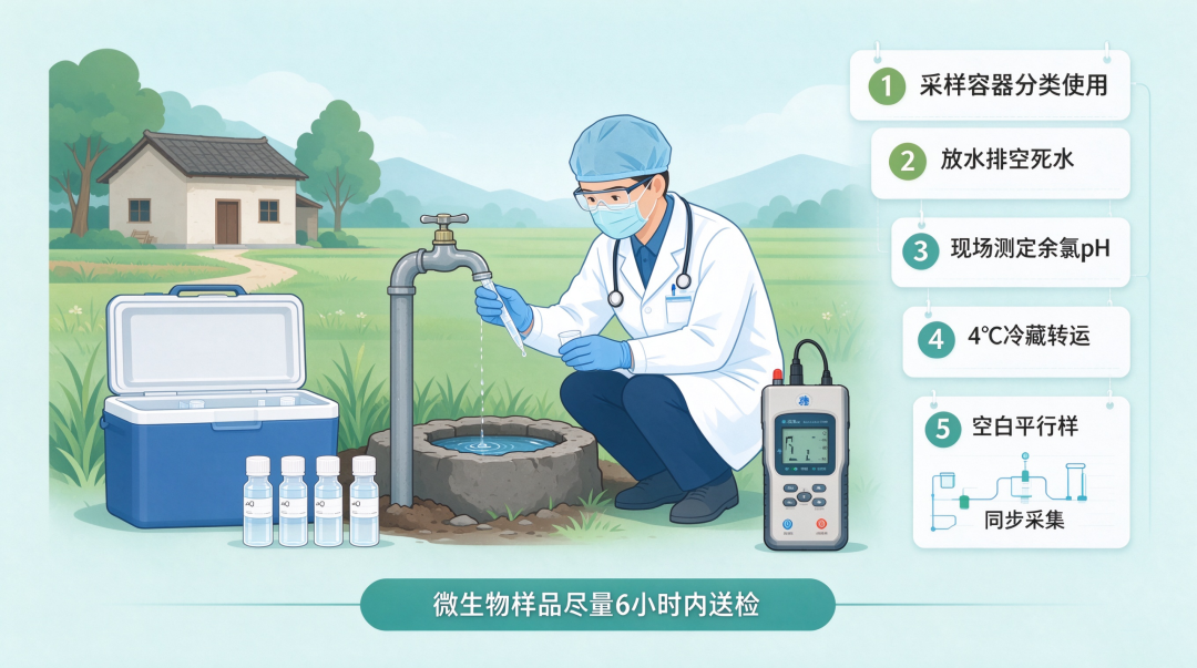华美水质答疑课堂丨农村饮水安全水质检测核心要点