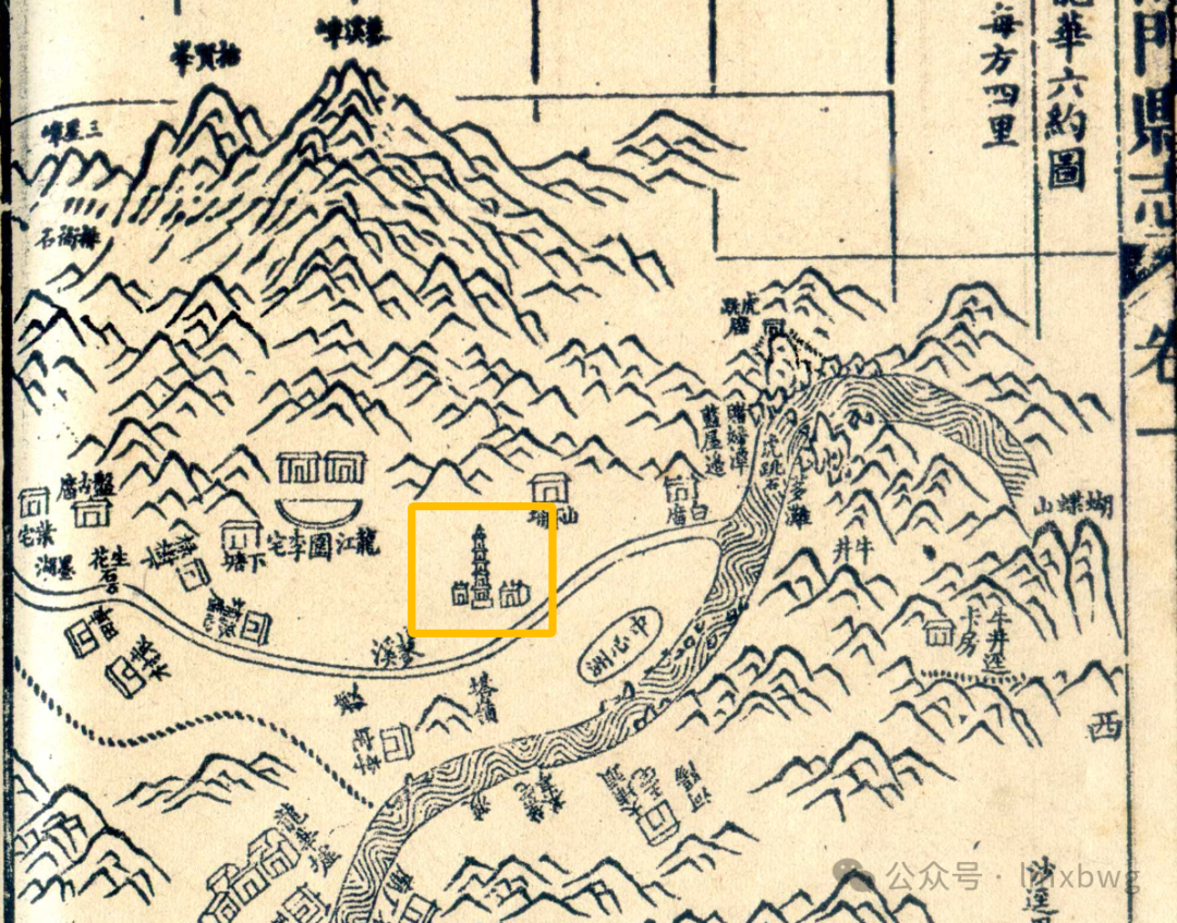 水坑文笔塔（清道光《龙门县志》）