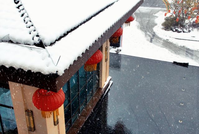 房产 | 扬州2018年第一场雪,惊艳了清浅时光