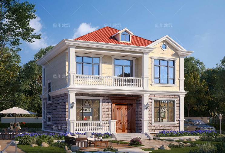 5套10x10二层自建房布局大方以实用经济为主不大不小刚刚好